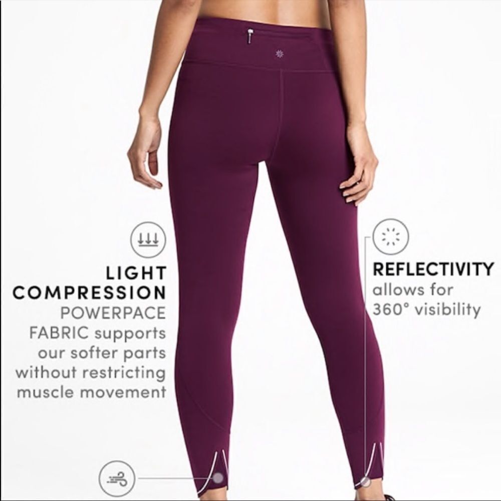 Athleta Run Free 7/8 Tight - Picture 2 of 11